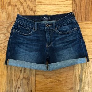 Lucky Brand The Roll Up Jean Shorts